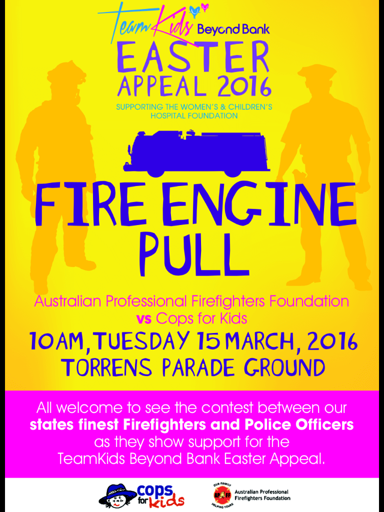 Fire Engine Pull Flyer